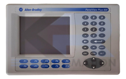 Allen Bradley 2711p-b6c20d /d Panelview Plus 600 Operato Ssn