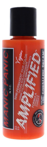 Tinte Cabello En Crema Semipermanente Manic Panic Amplified Tono Coralline Dream