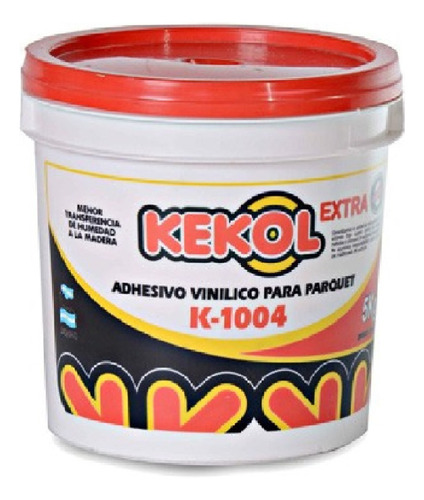 Adhesivo Kekol K1004 X 12kg  Piso De Mad-parquet-entarugado