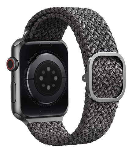 Correa Tejida Apple Watch 9 | 8 | 7 | 6 | 5 | 4 | 3 | 2 | 1 | Se Series De 41/40/38 Mm Aspen Gris Uniq