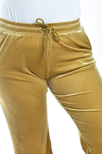 Jogger De Terciopelo Roman Fashion/tallas Extras, 7127 (most