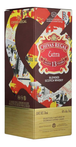 Whisky Chivas Regal Extra 13 Años Sherry 750 Ml