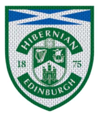 Parche 7,5cm Escocia Escudo Hibernian Fc Futbol Escocia Hibernian Fc