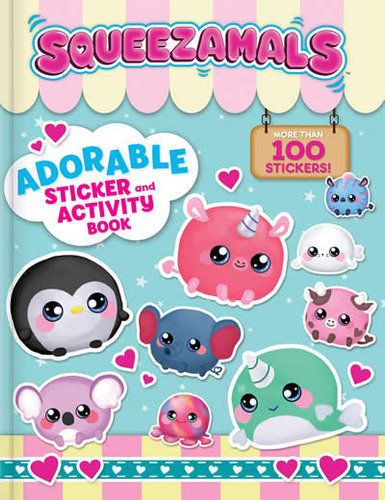 Libro Squeezamals Adorable Sticker And Activity Book - Pa...