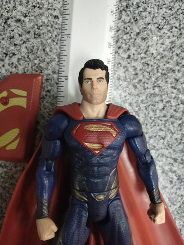 Dc Movie Masters Man Of Steel, Superman, Henry Cavill C/base (Usado)