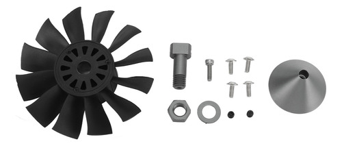 Kit De Hélice Modelo Avión Con Ventilador Rc De 12 Aspas Y 8