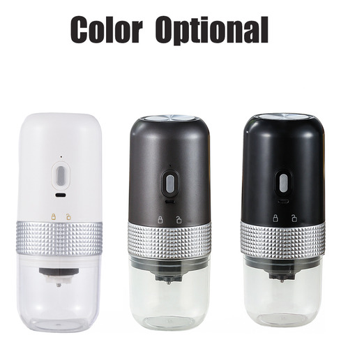 Molinillo De Café Portátil Recargable Por Usb Con Ajustable