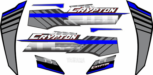 Calcos Yamaha Crypton 110