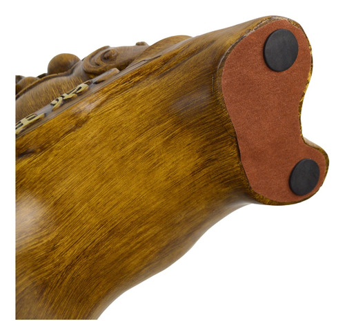 Figura Decorativa Toro Buey De La Suerte Riqueza De Resina