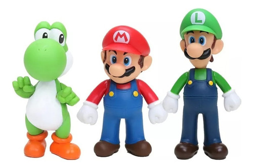 Super Mario Bros Size Xl Pvc Figura De Acción Colección