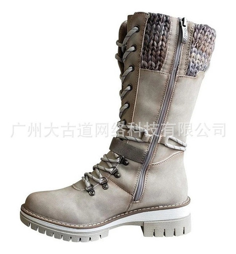 Botas Con Cordones Para Mujer, Botas Vaqueras Tipo Caballero