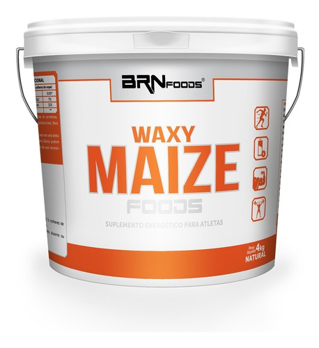 Waxy Maize Natural Balde De 4kg Brn Foods