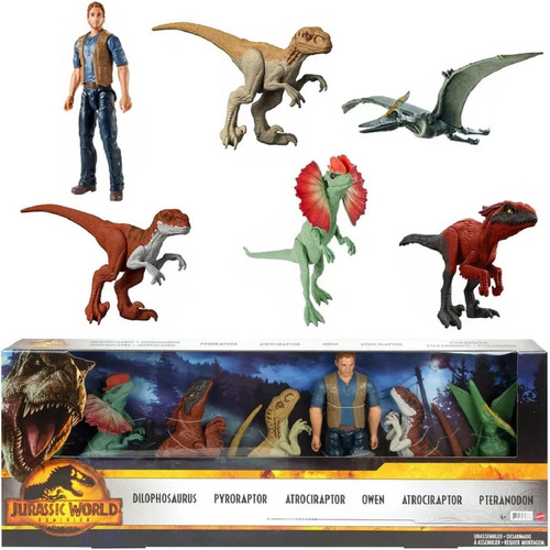 Set De Figuras Jurassic World Dominion 