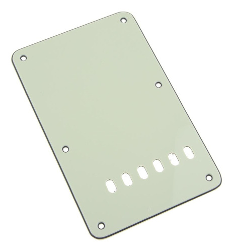 Placa Posterior De Seis Agujeros Para Guitarra Verde