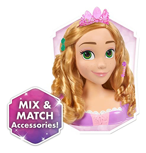 Cabezal De Peinado Basic Rapunzel De Just Play De Disney Pri