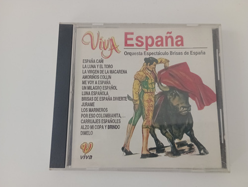 Cd Viva España Orquesta Brisas De España.
