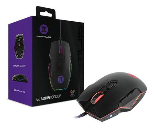 Primus Gaming Mse Gladius 16000p Usbwrd Rgb 16000dpi Pmo-301