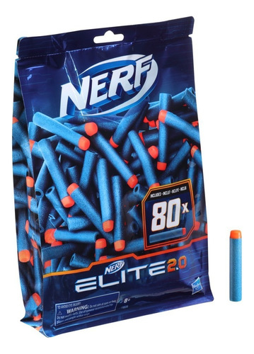Dardos De Repuesto Paquete De 80 Dardos Para Nerf Elite Hasb