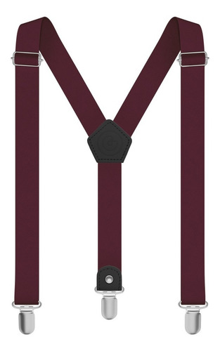 Tirantes Para Hombre Ajustables - Colores - Grin Accs Color Vino