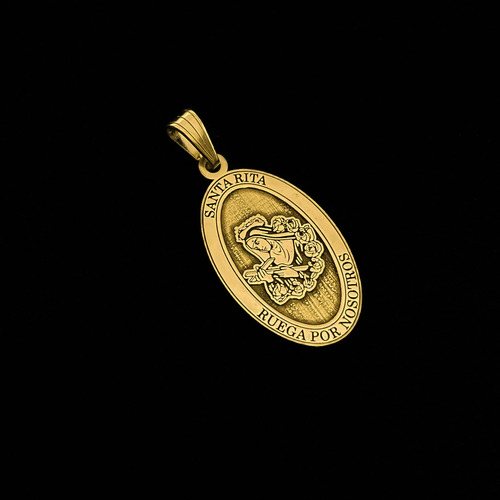Dije Santa Rita Oro 18k Oro 18k