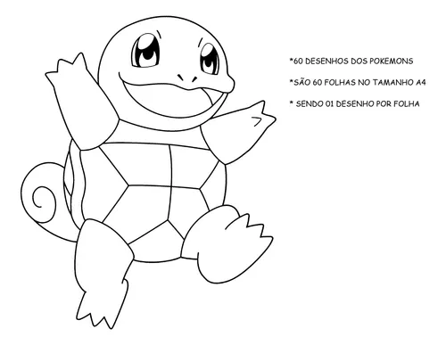 Desenhos para Pintar Pokemon 30