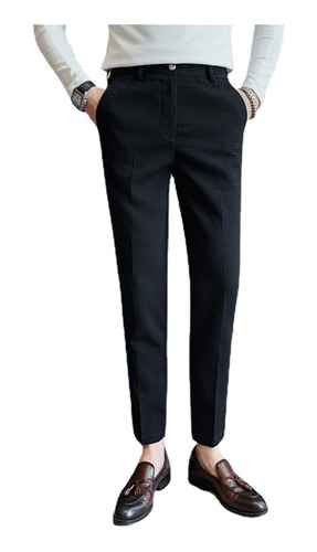 Pantalon De Vestir Para Hombre Casual Vintage Formal