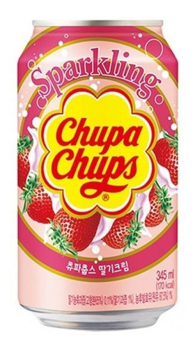 Chupachups Soda Strawberry - Coréia Ásia Kpop Tomodachi