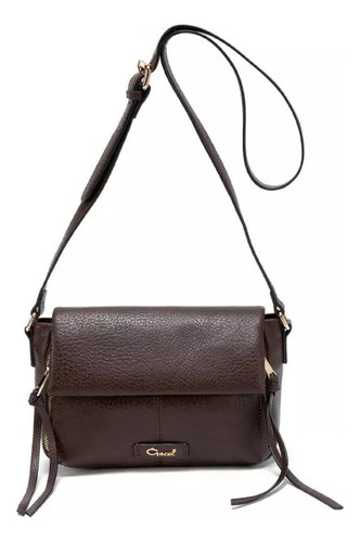 Cartera Bandolera Chocolate Car2903 Gacel