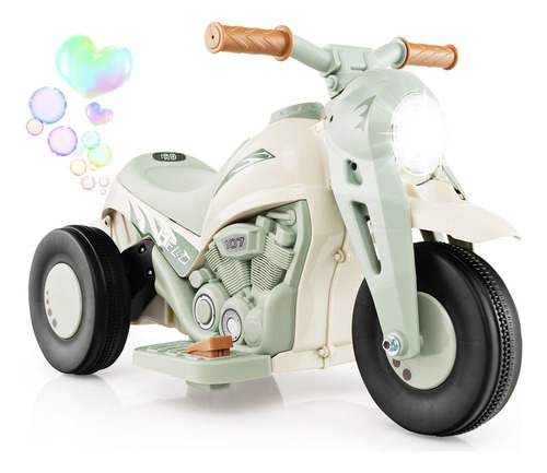Costzon Motocicleta Para Niños Motocicleta De 6 V Con