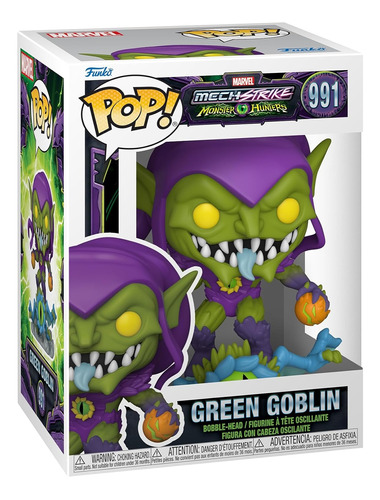 Funko Pop Marvel Figura Green Goblin Duende Verde 991