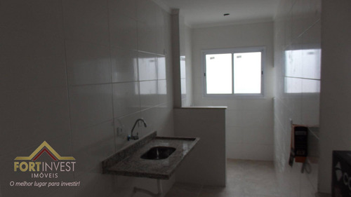 Imagem 4 de 16 de Apartamento Com 2 Dormitórios À Venda, 60 M² Por R$ 277.000,00 - Ocian - Praia Grande/sp - Ap2245