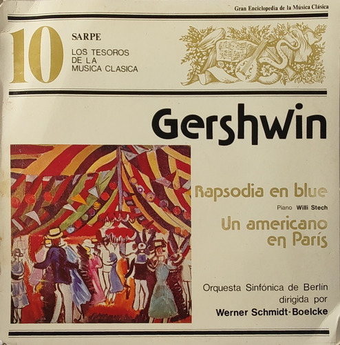 Vinilo Lp Tesoros De La Música Gershwin N°10 (xx1196