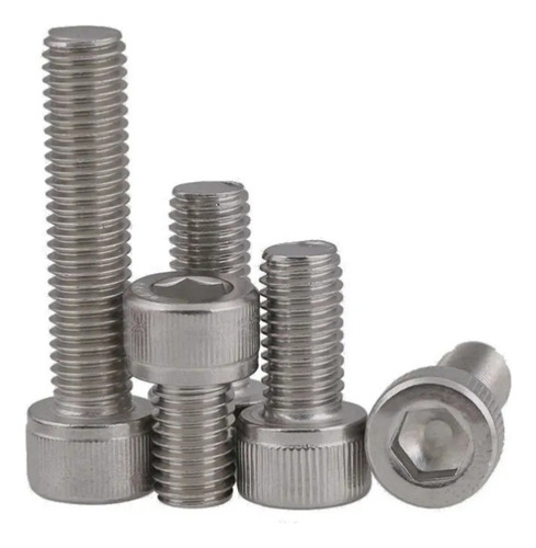 Tornillo Allen Socket 1/4 X 1 Inoxidable ( 100 Pzas )