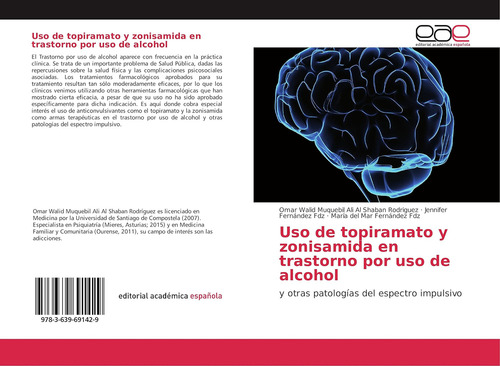 Libro: Uso De Topiramato Y Zonisamida En Trastorno Por Uso D