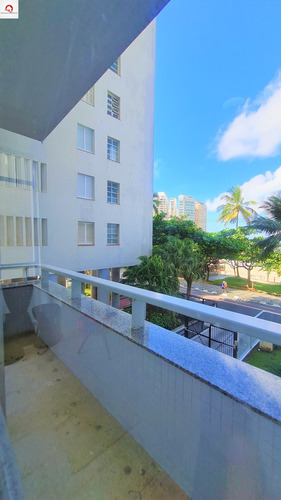 Imagem 1 de 16 de Apartamento À Venda Na Praia Das Pitangueiras, Frente Para O Mar, Reformado, 4 Dormitórios, Sala Para 3 Ambientes, Sacada - Ap05874 - 69447326