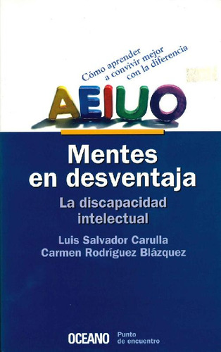 Libro Mentes En Desventaja Oceano De Luis Salvador Carulla,