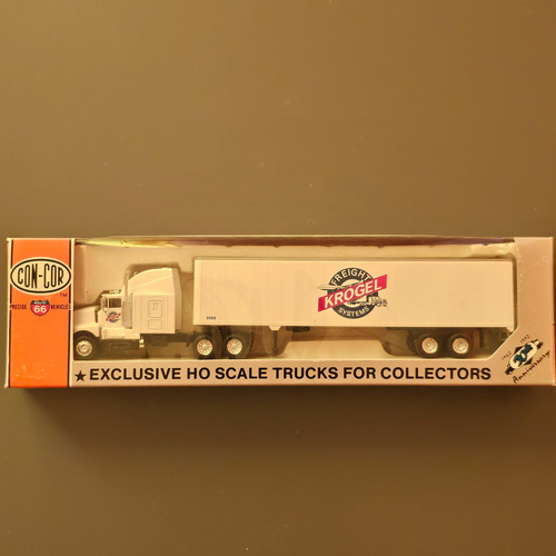 Trailer Kenworth T600 Escala 1:87 Blanco