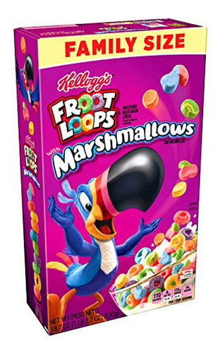 Kellogg's S Con Malvaviscos, Tamaño Familiar, Caja De 18.7 O