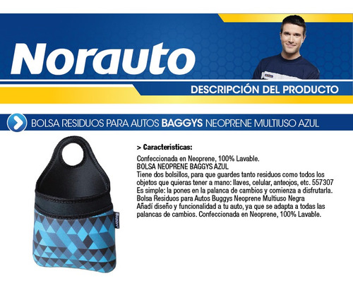Bolsa Neoprene Baggys Azul