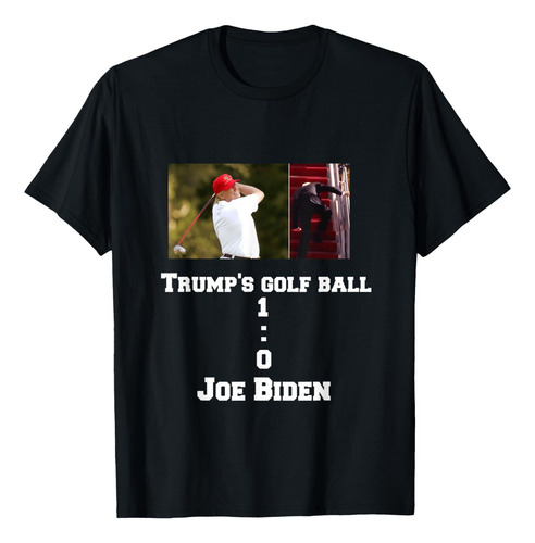Remera Joe Biden Cayendo Por Las Escaleras La Pelota De Golf