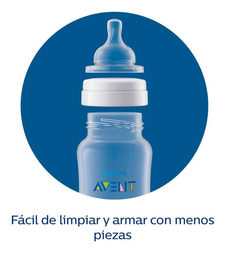 Philips Aven Biberones 4 Pack Anti-colic 4 Oz Mod. Scy121/17