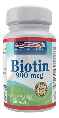 Biotina 900mcg 120 Softgels - Unidad a $44000