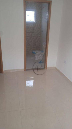 Imagem 10 de 22 de Cobertura Com 2 Dormitórios Para Alugar, 110 M² Por R$ 1.800,00/mês - Vila Lucinda - Santo André/sp - Co0853
