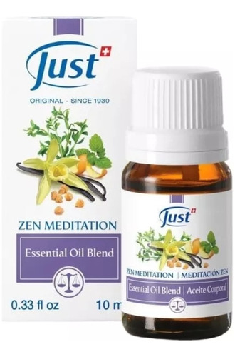 Aceite Zen Meditación Swiss Just 10ml