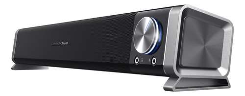 Parlante Barra De Sonido Para Pc Y Tv Negro Trust Asto Usb