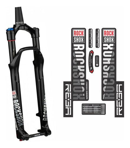 Adesivos Laminados Suspensão Rock Shox Reba 2018