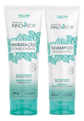 Kit Innovator Home Care Mascara Shampoo Itallian Color