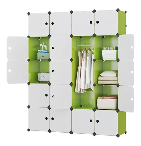 Armario 2 Puertas Basic - Verde Limon