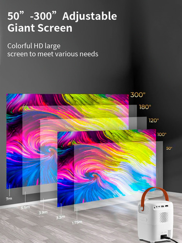 Led Source Mini Proyector Multimedia T11 Ultra Hd Portatil
