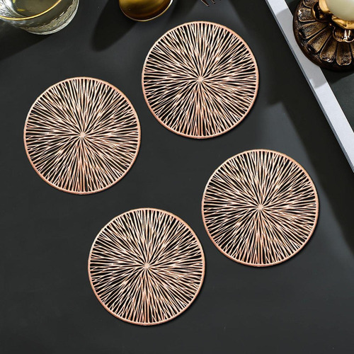 Juego De 6 Posavasos Para Bebidas De 4 Pulgadas, Protección